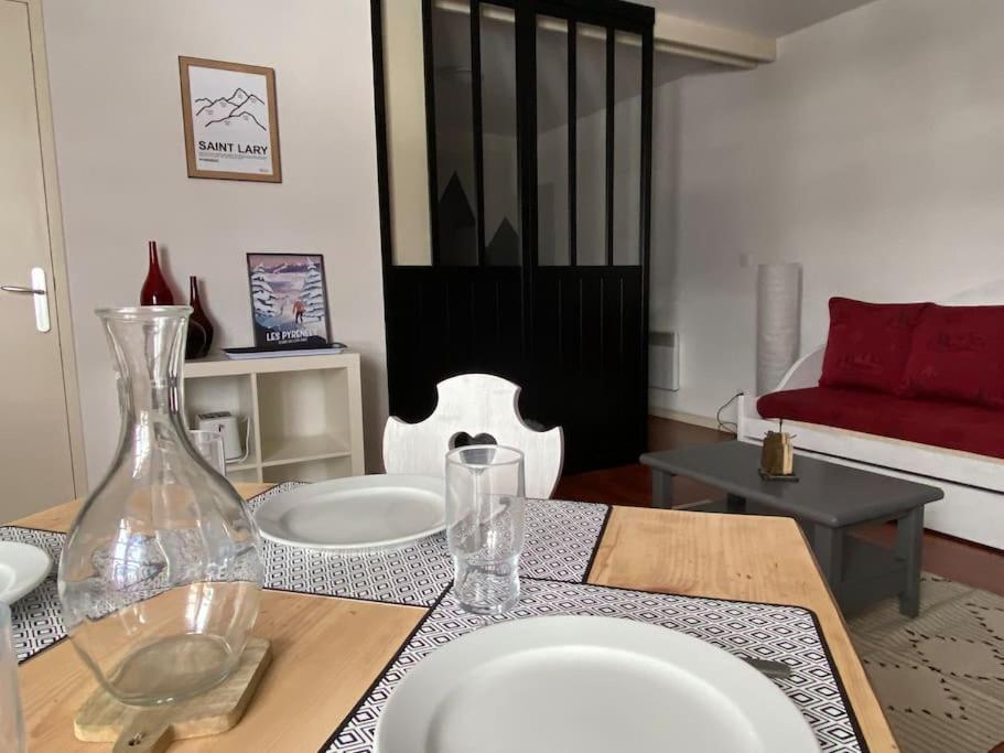 Vignec/Saint-Lary - T2 Cosy Avec Balcon & Piscine Apartment Exterior photo